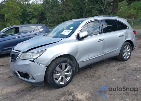 2014 Acura Mdx Advance Pkg W/Entertainment Pkg z USA, uszkodzony, nr VIN 5FRYD3H81EB007176